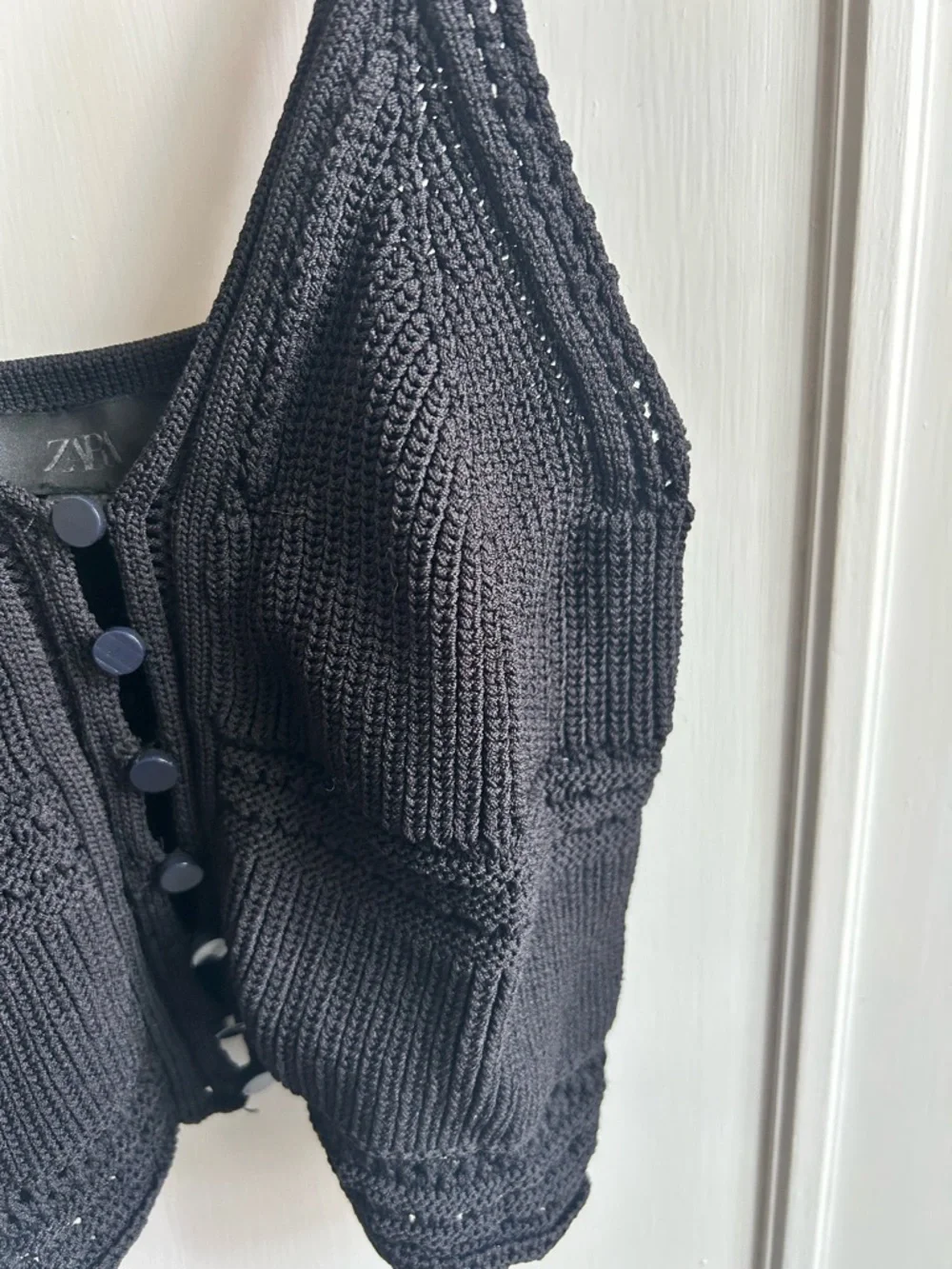 Zara Black Knit Top - Picture 5 of 5